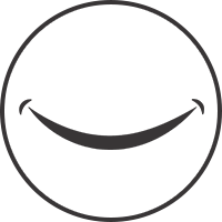 An illustration featuring a smiley face with the text Smile Analysis and a prompt to fill in the form.