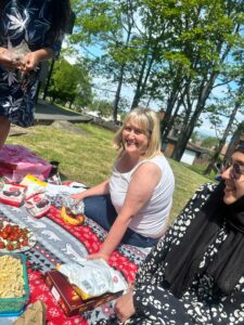 Sharing food, sunshine, and friendship – the same warmth we bring to every patient interaction.3