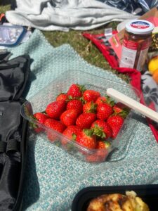 fresh strawberries and savoury pastries to colourful skewers of tomatoes, basil, and cheese, our team enjoyed a wonderful variety of treats1
