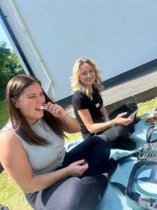 Team bonding outside the clinic helps us bring our best smiles to patients every day.5